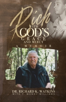 Paperback Rich with God's Grace and Mercy, A Memoir [Large Print] Book