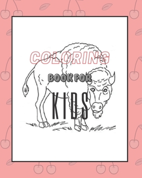 Paperback coloring book for kids: Coloring book of awesome animals and creative coloring fun. Book