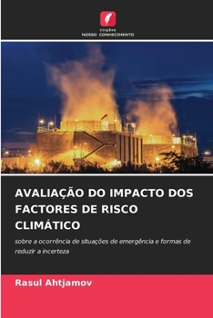 Paperback Avaliação Do Impacto DOS Factores de Risco Climático [Portuguese] Book