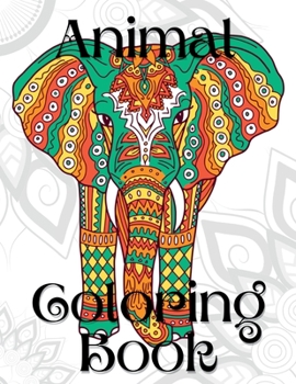 Paperback Animal Mandala Coloring Book