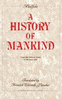 Hardcover A History of Mankind [Latin] Book