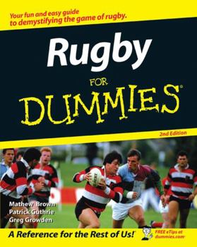 Rugby For Dummies - Book  of the Dummies