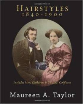 Paperback Hairstyles 1840-1900 Book