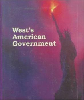 Library Binding West's American Government Book