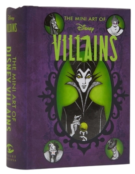 Hardcover Disney: The Mini Art of Disney Villains Disney Villains Art Book