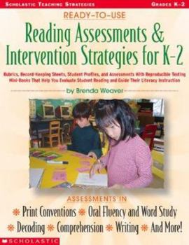 Paperback Reading Assessments & Intervention Strategies for K-2 Book