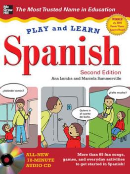 Hardcover Play and Learn Spanish with Audio CD, 2nd Edition [With Audio CD] Book