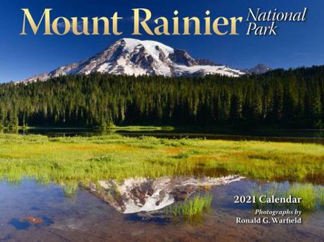 Calendar Mount Rainier National Park Calendar 2021 Wall Book