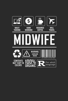 Midwife: Blank Lined Notebook (6" x 9" - 120 pages) ~ Midwives Notebook for Daily Journal, Diary, and Gift