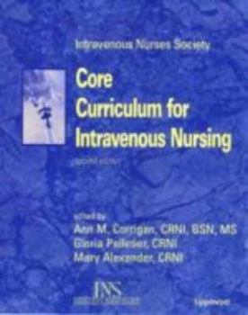 Paperback Core Curriculum for Intravenous Nursing Book