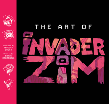 Hardcover The Art of Invader Zim Book