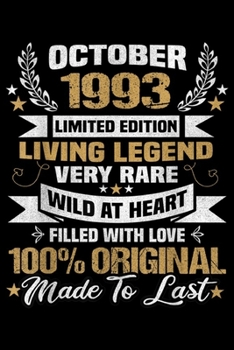 Paperback october 1993 limited edition living legend very rare wild at heart filled with love 100% original made to last: Born October 1993 Limited Edition Bday Book