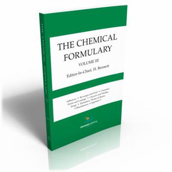 Paperback The Chemical Formulary, Volume 3 Book