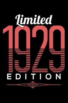 LIMITED 1929 EDITION: Dot Grid Journal, Diary, Notebook, 6x9 inches with 120 Pages.