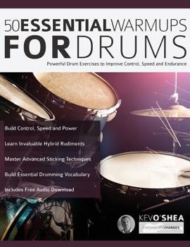 Paperback 50 Essential Warm-ups for Drums Book