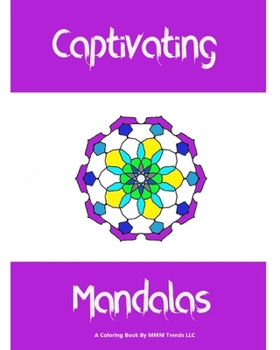 Paperback Captivating Mandalas Book