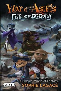 Toy Evil Hat Productions War of Ashes: Fate of Agaptus (Fate Core) Book