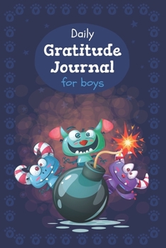 Daily Gratitude Journal for Boys: Prompt Guided Kindness and Reflection Notebook, Mood tracker