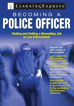 Paperback Becoming a Police Officer Book