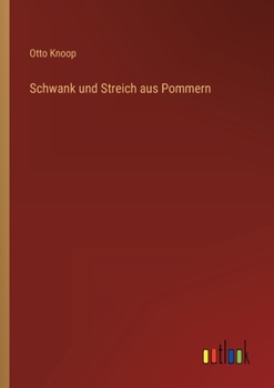 Paperback Schwank und Streich aus Pommern [German] Book