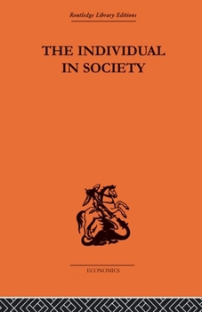 Paperback The Individual in Society: Papers on Adam Smith Book