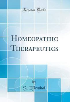 Hardcover Homeopathic Therapeutics (Classic Reprint) Book