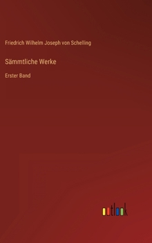 Hardcover Sämmtliche Werke: Erster Band [German] Book