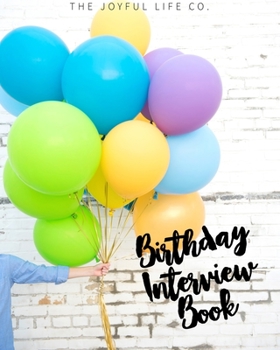Paperback The Birthday Interview Book
