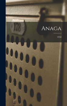 Hardcover Anaga; 1950 Book