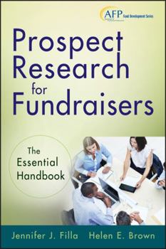 Hardcover Prospect Research (AFP) Book