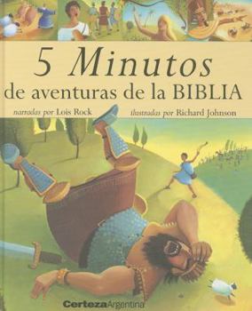 Hardcover 5 Minutos de Aventuras de la Biblia [Spanish] Book