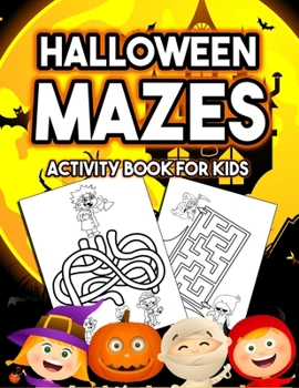 Paperback Halloween Mazes Book