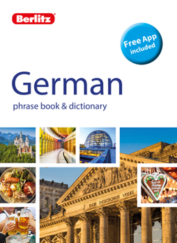 Paperback Berlitz Phrase Book & Dictionary German (Bilingual Dictionary) Book