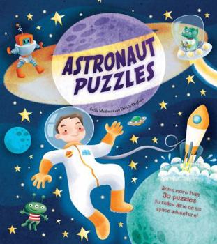 Hardcover Astronaut Puzzles Book