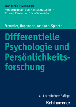 Hardcover Differentielle Psychologie Und Personlichkeitsforschung [German] Book