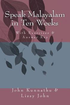 Paperback Speak Malayalam in Ten Weeks Book