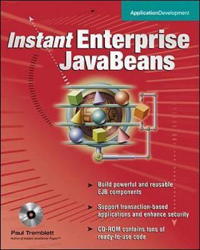Paperback Instant Enterprise JavaBeans Book