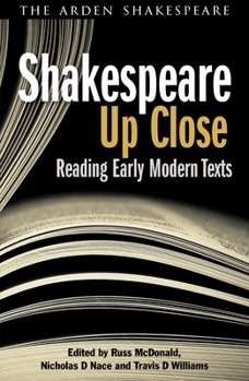 Paperback Shakespeare Up Close: Reading Early Modern Texts Book