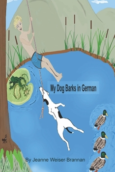 Paperback My Dog Barks in German Book