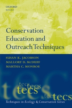 Hardcover Conservation Education and Outreach Techniques Book