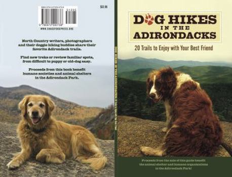 Paperback Dog Hikes in the Adirondacks Book