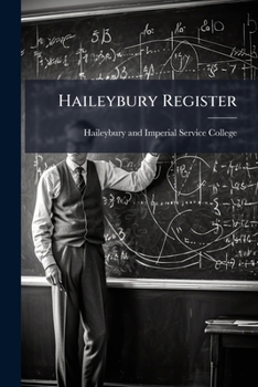 Paperback Haileybury Register Book