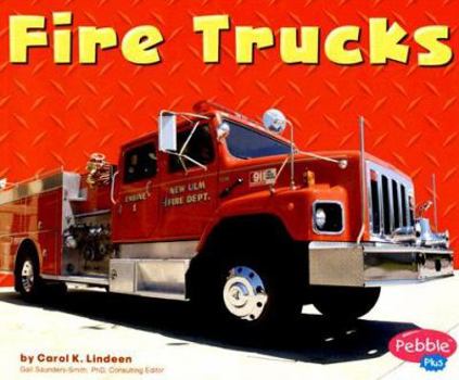 Paperback Fire Trucks (Pebble Plus: Mighty Machines) Book