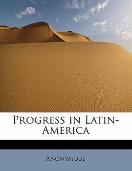 Hardcover Progress in Latin-America Book