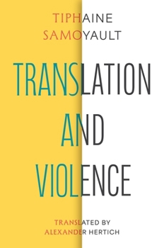 Hardcover Translation and Violence Book