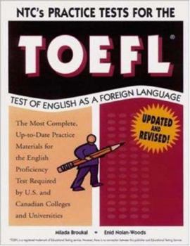 Paperback NTC's Practice Tests Kit for the TOEFL Book