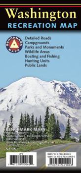 Map Washington Recreation Map Book