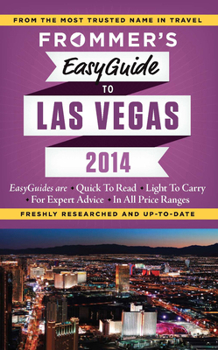Paperback Frommer's EasyGuide to Las Vegas 2014 [With Map] Book