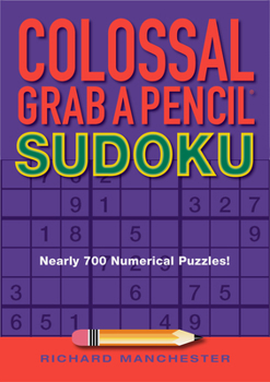 Paperback Colossal Grab a Pencil Sudoku Book