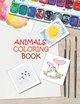 Paperback Animals Coloring Book